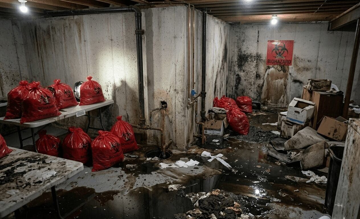 Sewage Backup Cleanup in Grand Rapids