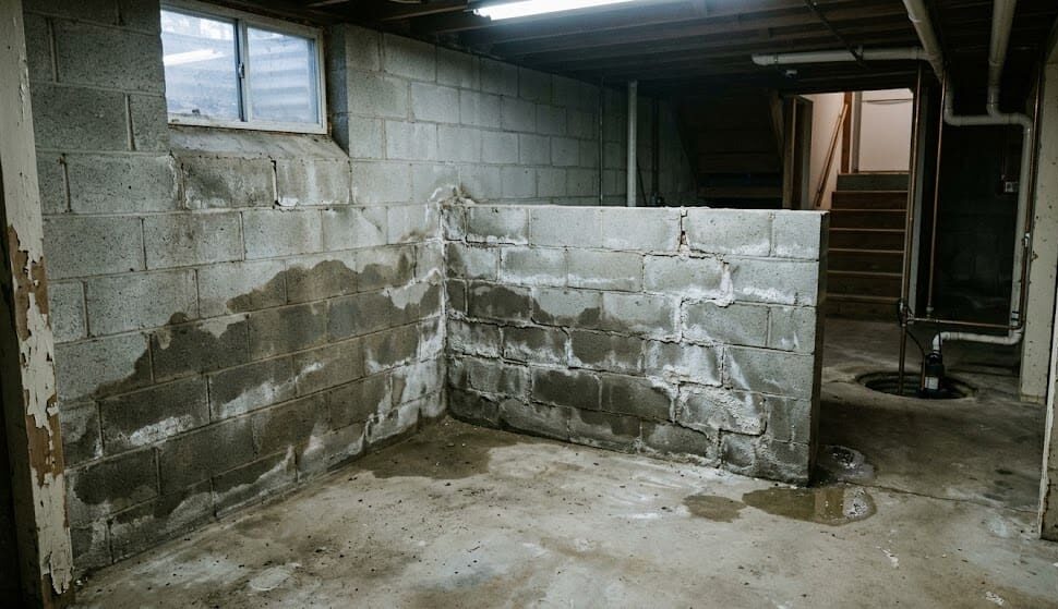 Signs of moisture damage indicating need for mold inspection in Kent County Michigan