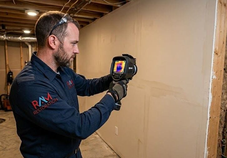 Mold Remediation in Grand Rapids Thermal imaging used for Mold Remediation in Grand Rapids